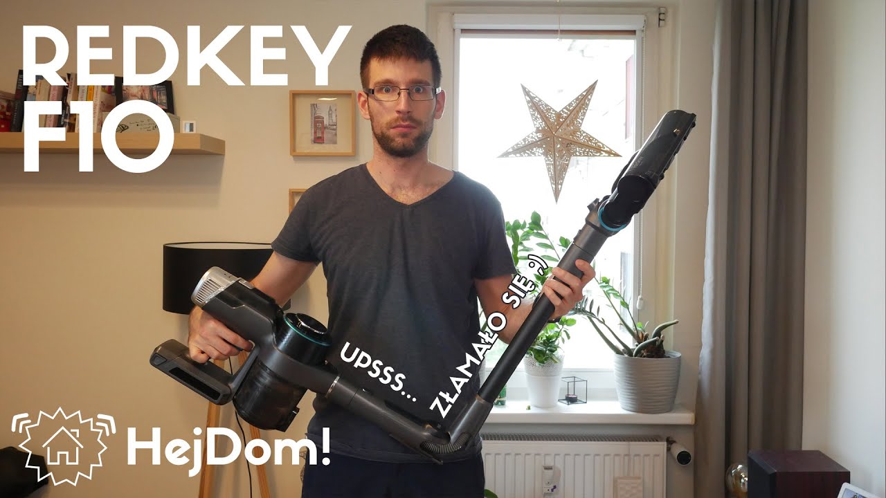 Odkurzacz pionowy bezprzewodowy Redkey F10 - test