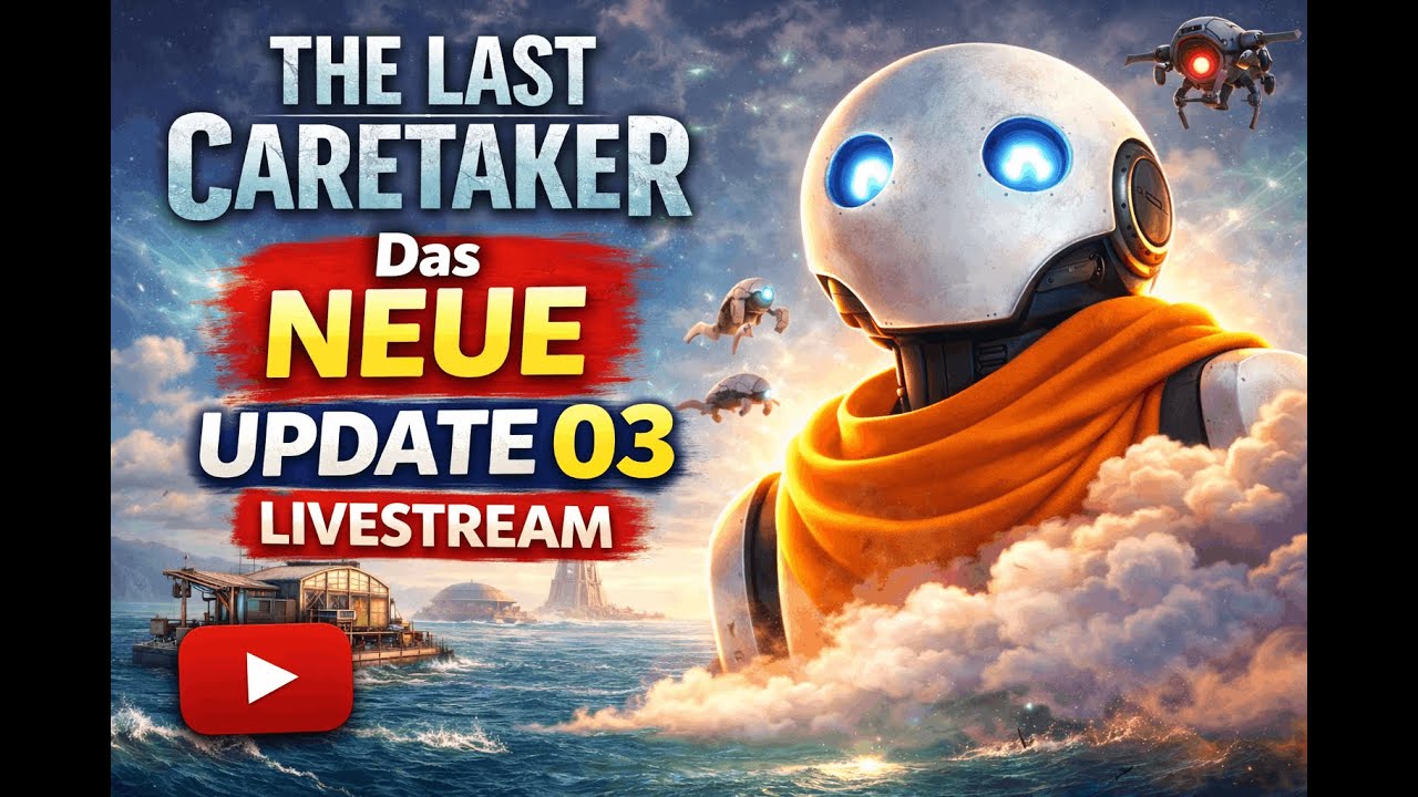 Part 08 🤖 The Last Caretaker NEUES UPDATE 03 🤖 LIVE * Early Access #live #letsplay #gaming