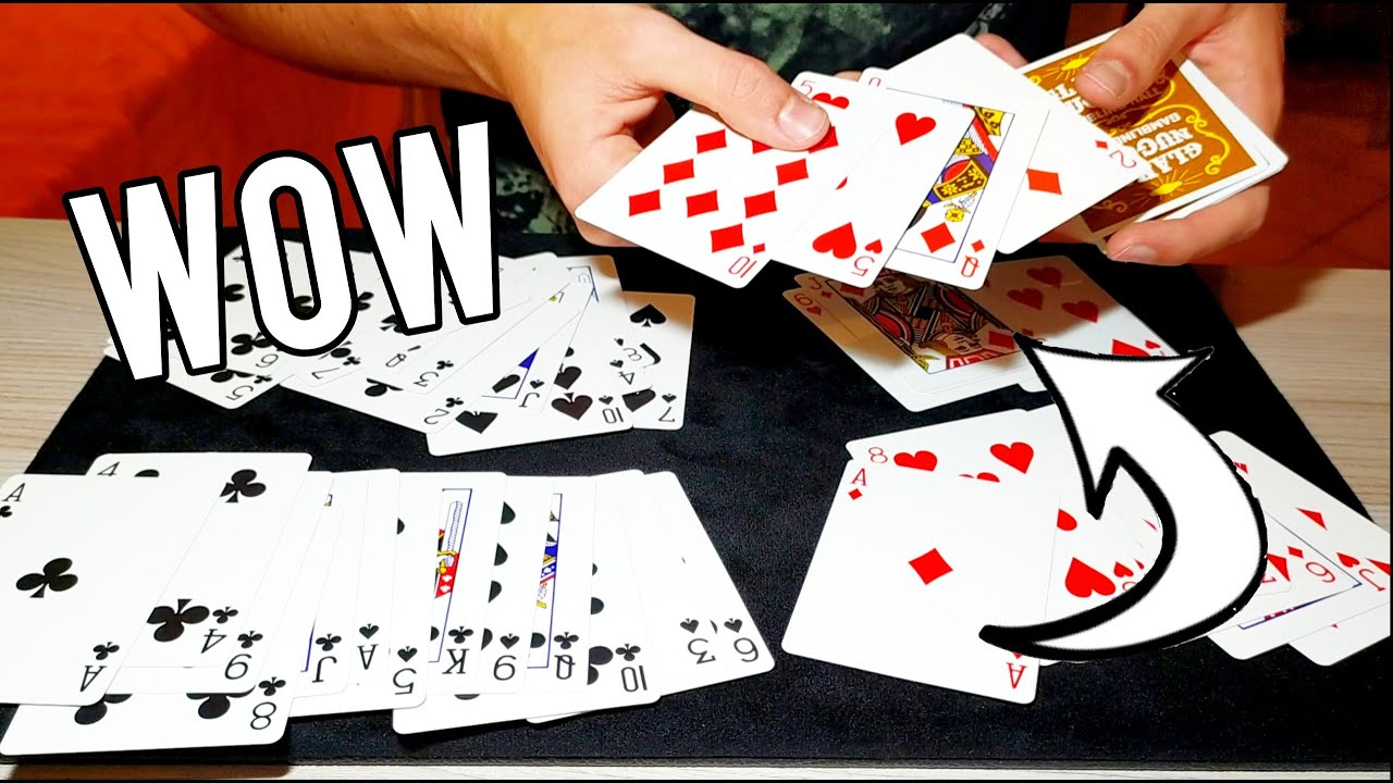 UN GIOCO MOLTO PARTICOLARE!!!MAGIA CON LE CARTE