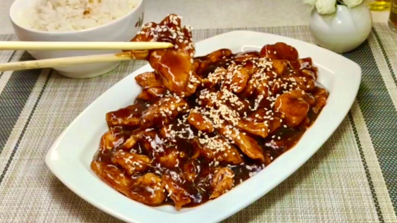 Панда Экспресс Апельсиновый Куриный Рецепт Дома! Лучше, чем на вынос!