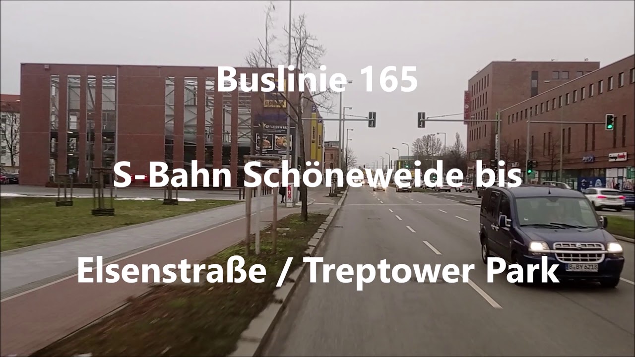 ÖPNV BERLIN - TRAM M17, BUS 165 UND 104
