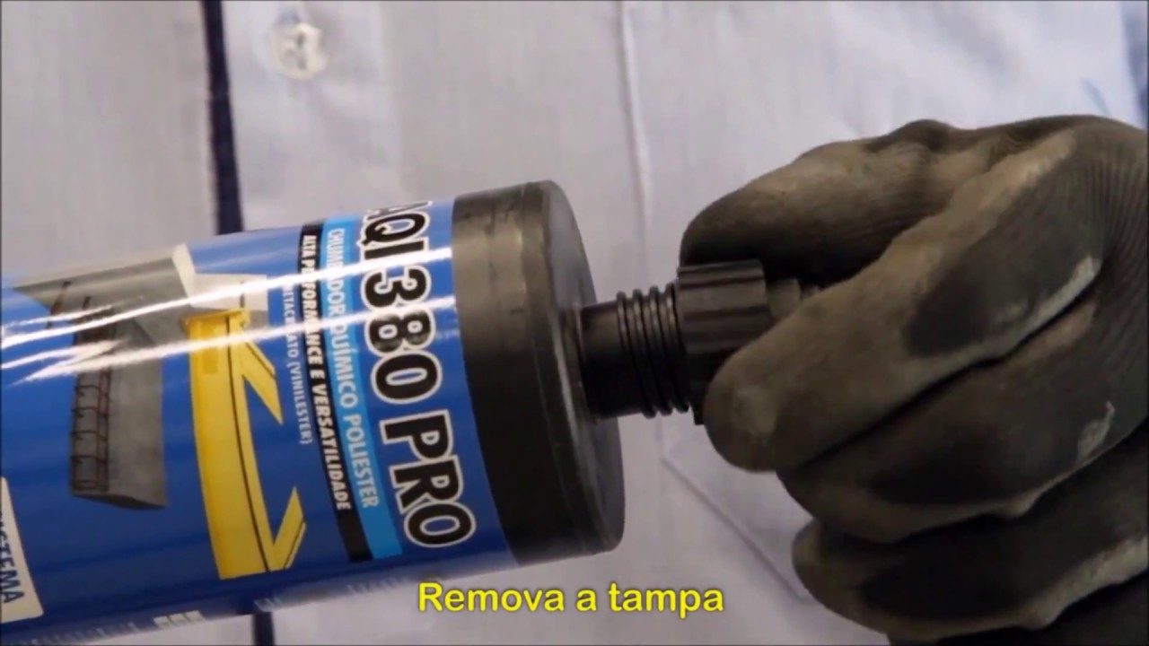Chumbador Quimico AQI 380 PRO Âncora (Base Oca)