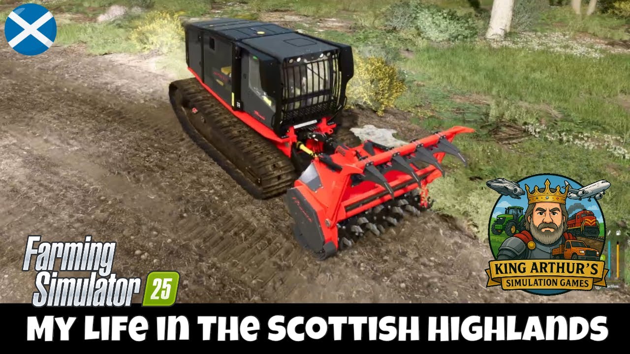 Лесозаготовка в высокогорье | Кинлейг, эпизод 3 | Farming Simulator 25