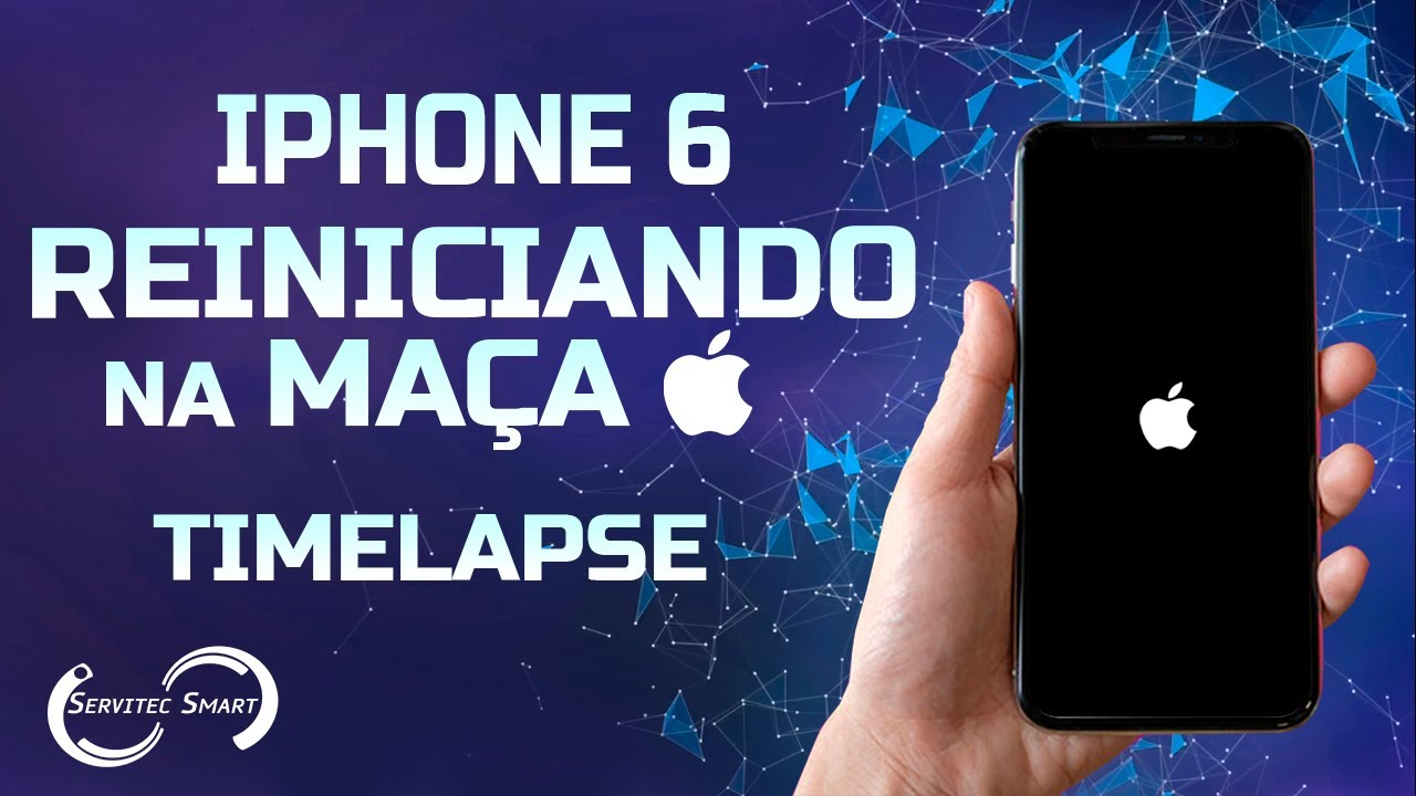 iPhone 6 Reiniciando na Maçã SAIBA PORQUE