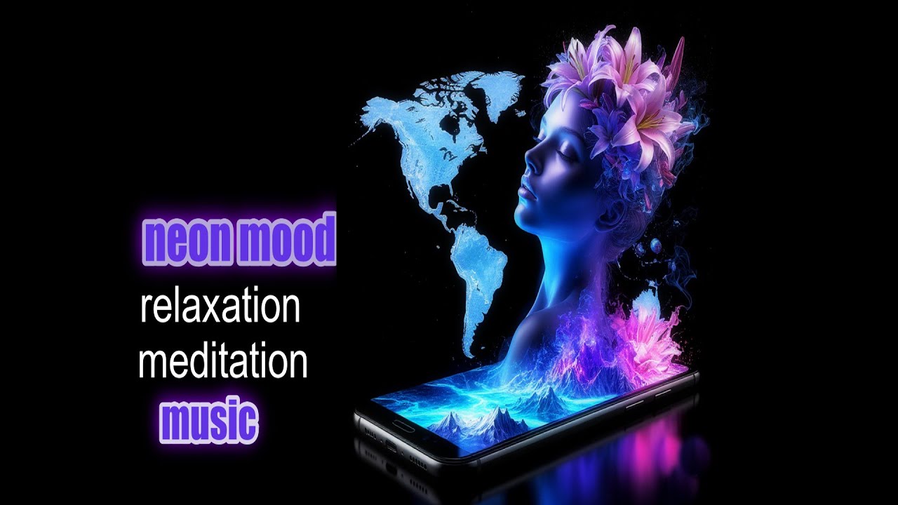 Neon mood-relaxing music