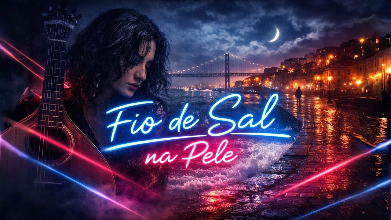 Fio de Sal na Pele (Fado Techno Português) | Canção de Amor, Saudade e Traição