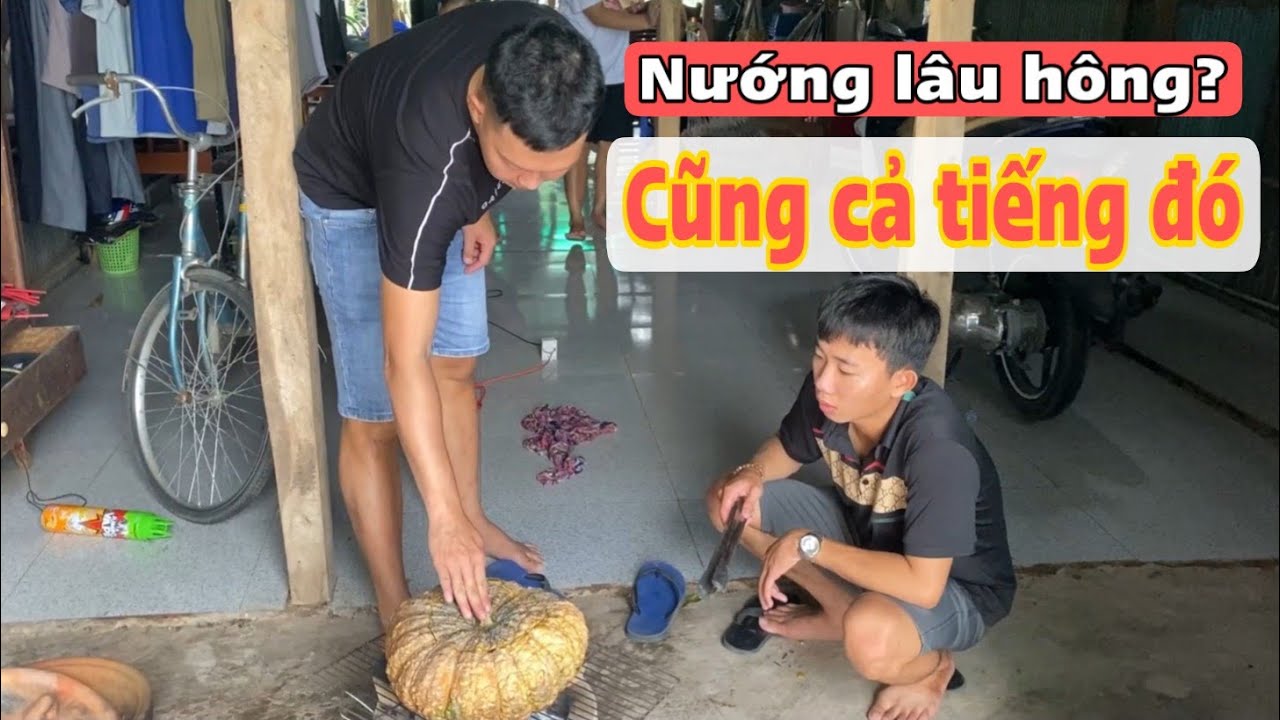 Mua Được Quả Bí Siêu To Về Hấp Với Hải Sản Cực Ngon