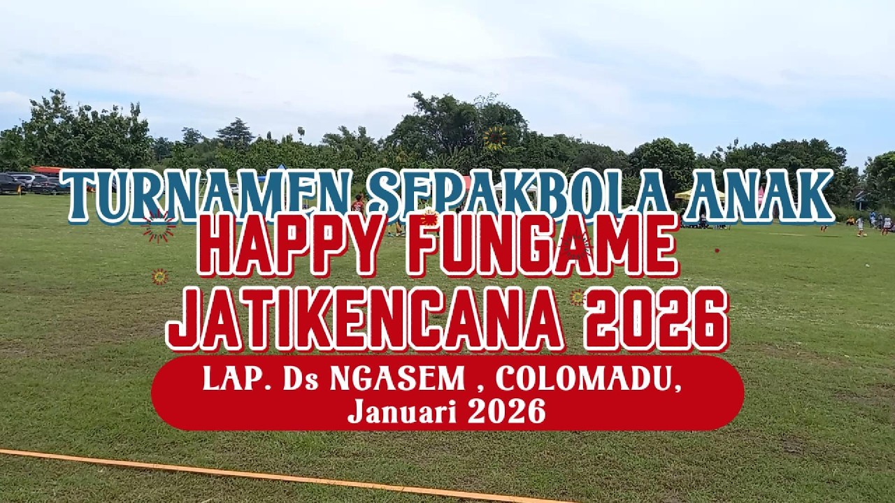 Turnament Sepakbola Anak Happy Fun Game Jatikencana 2026KU 2014 #Mars Solo vs DFA Sukoharjo Babak 1