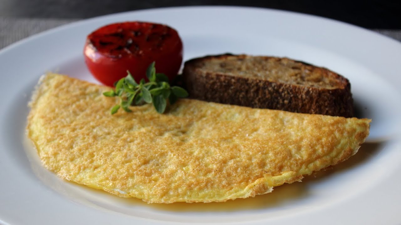Parmelet - Crisp Parmesan Omelet - Easy Cheesy Inside-Out Omelet Technique