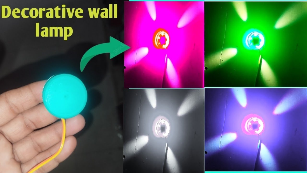 How To Make Wall Hanging Lamp | Antique Wall Lamp| Diy Wall Decor | Wall Decoration Ideas