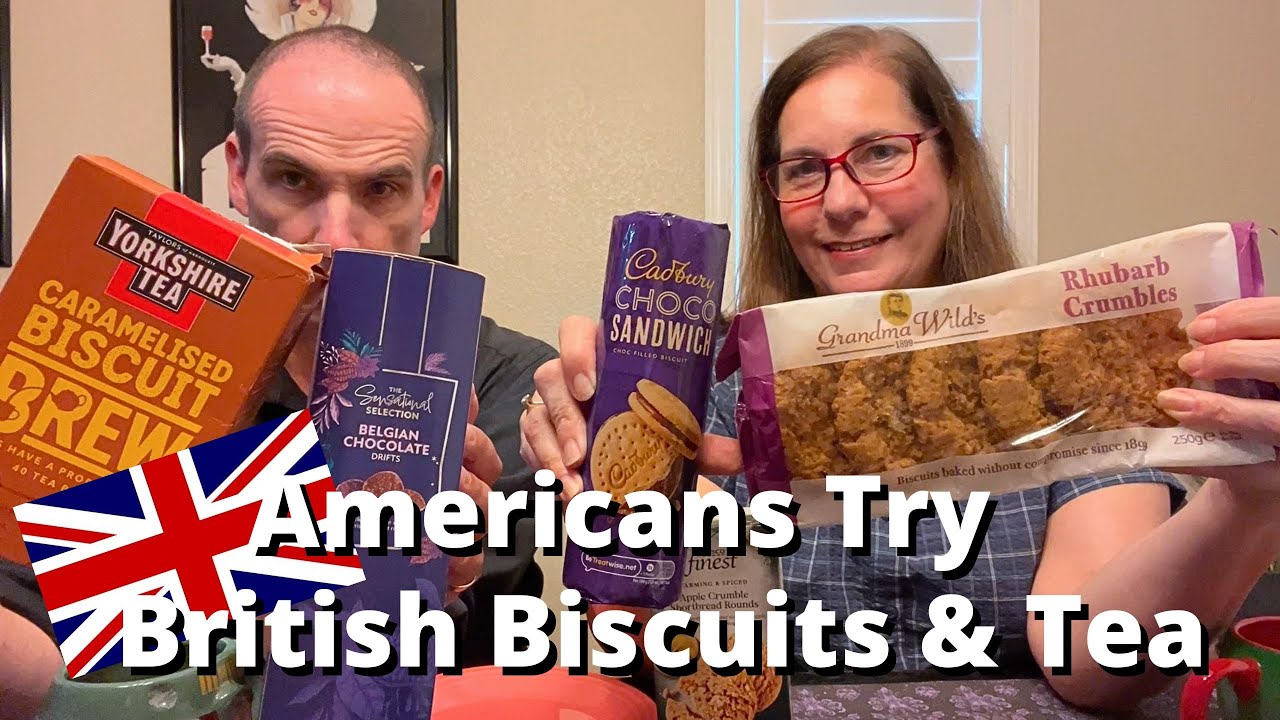 Американцы пробуют британское печенье и чай | Cadbury, Йоркширский чай