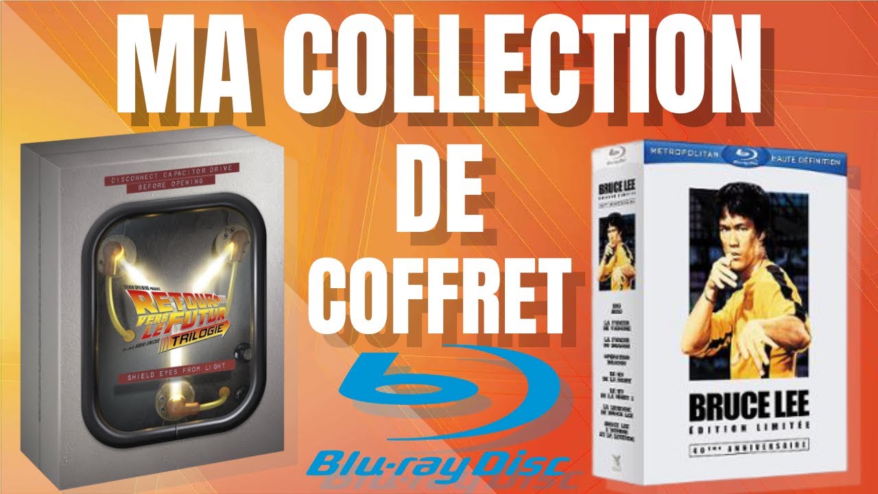 MA COLLECTION DE COFFRET BLU RAY