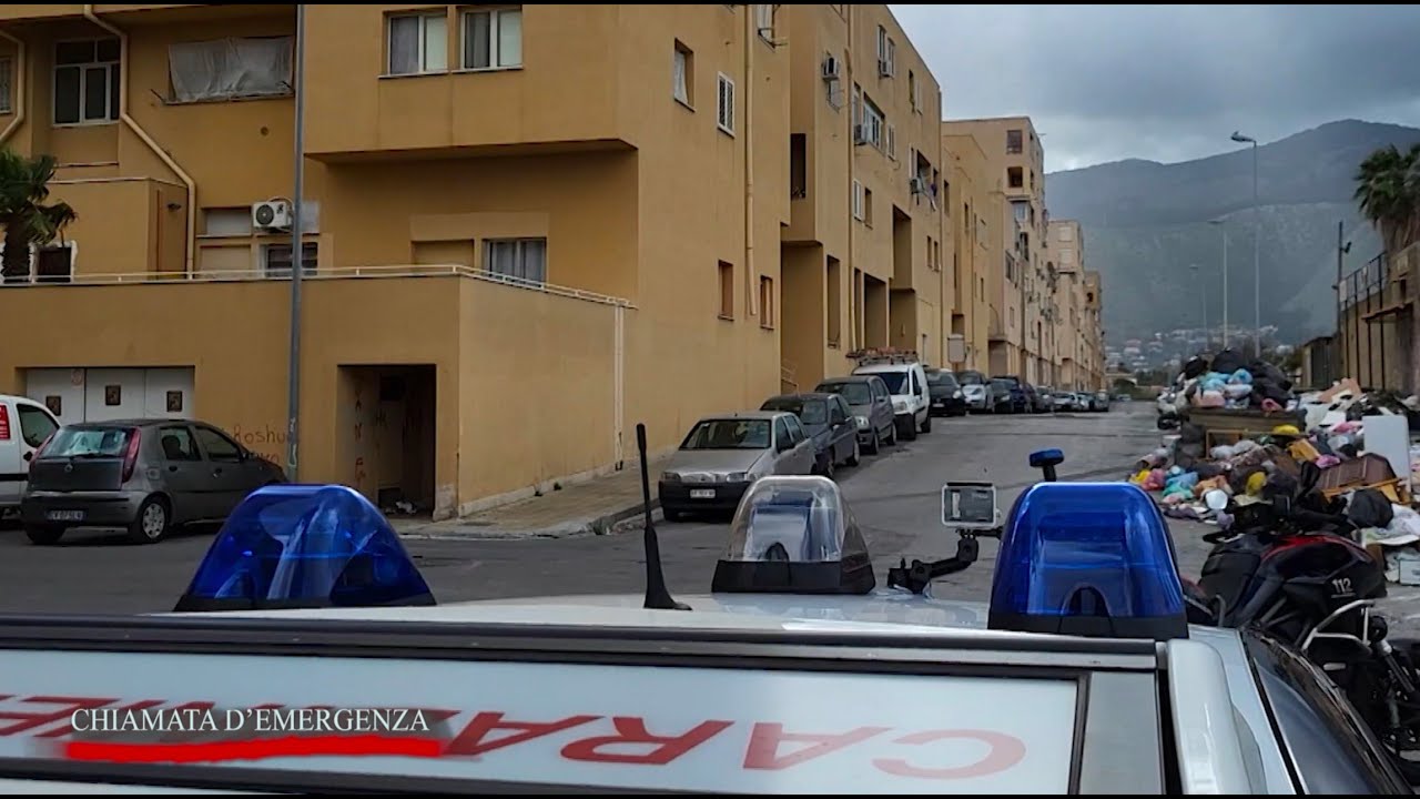 Controlli dei Carabinieri a Palermo nel quartiere Zen - Chiamata d'emergenza 17/07/2023