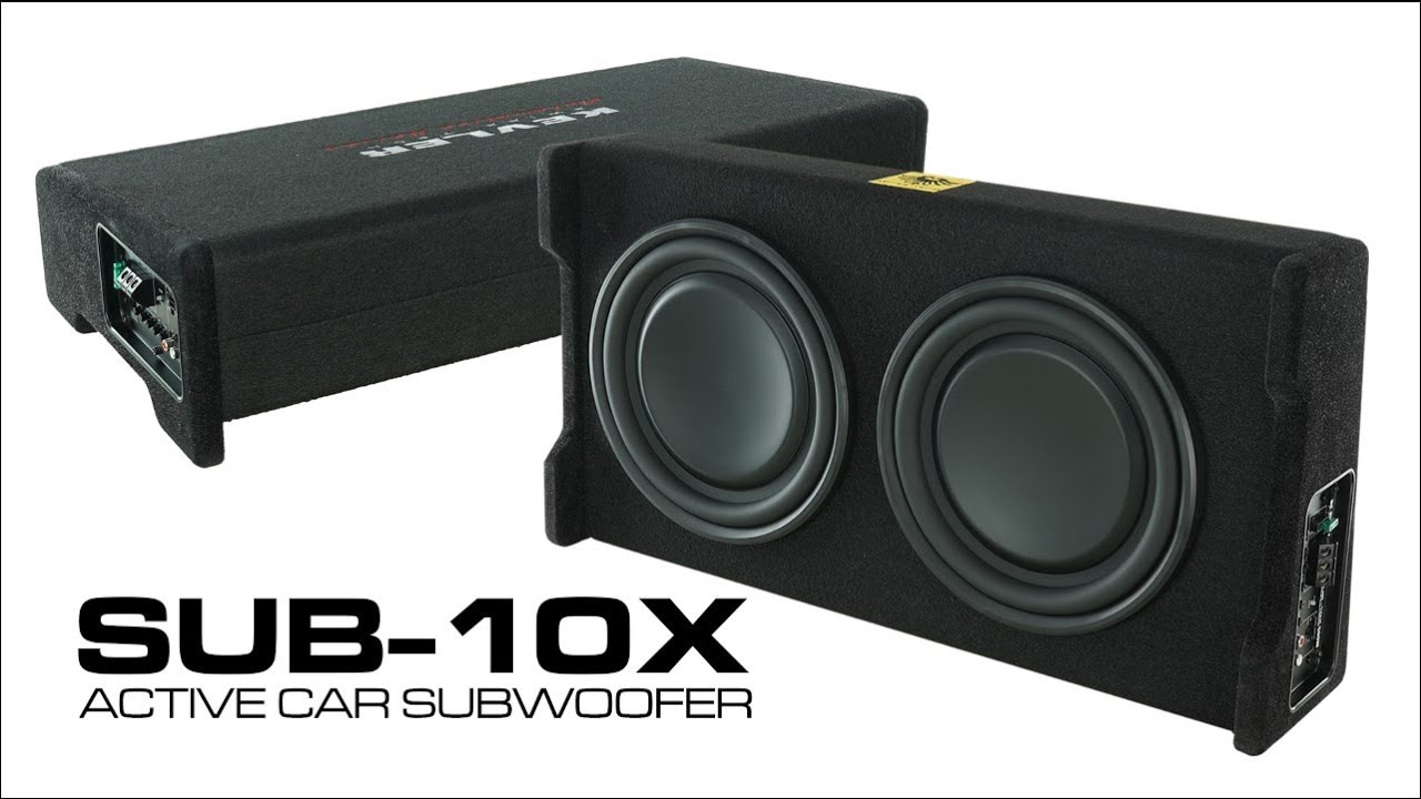 Kevler Professional SUB-10X Automotive Compact Active Subwoofer