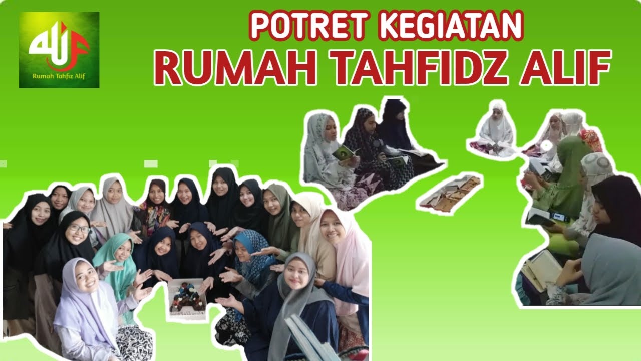 WOOWW.. begini kegiatan SANTRIWATI PESANTREN TAHFIDZ ALIF seru bangettt