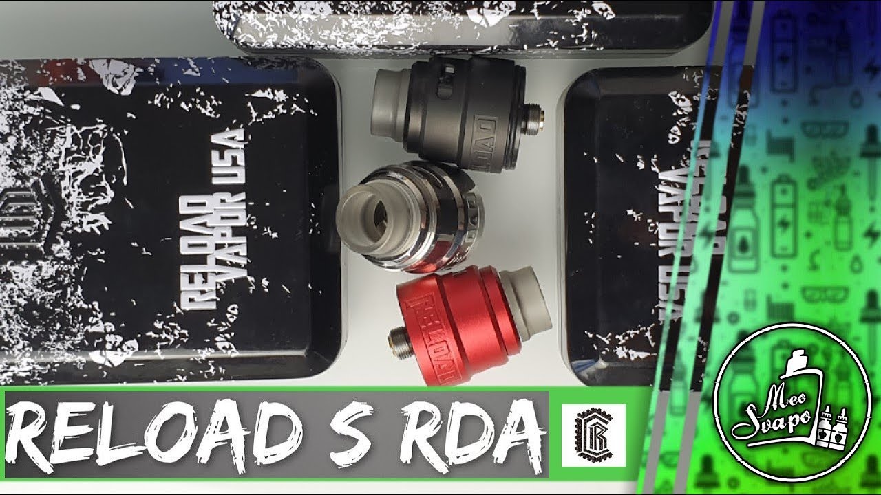 RELOAD S RDA by Reload Vapor Usa RECENSIONE ITA - MEO SVAPO