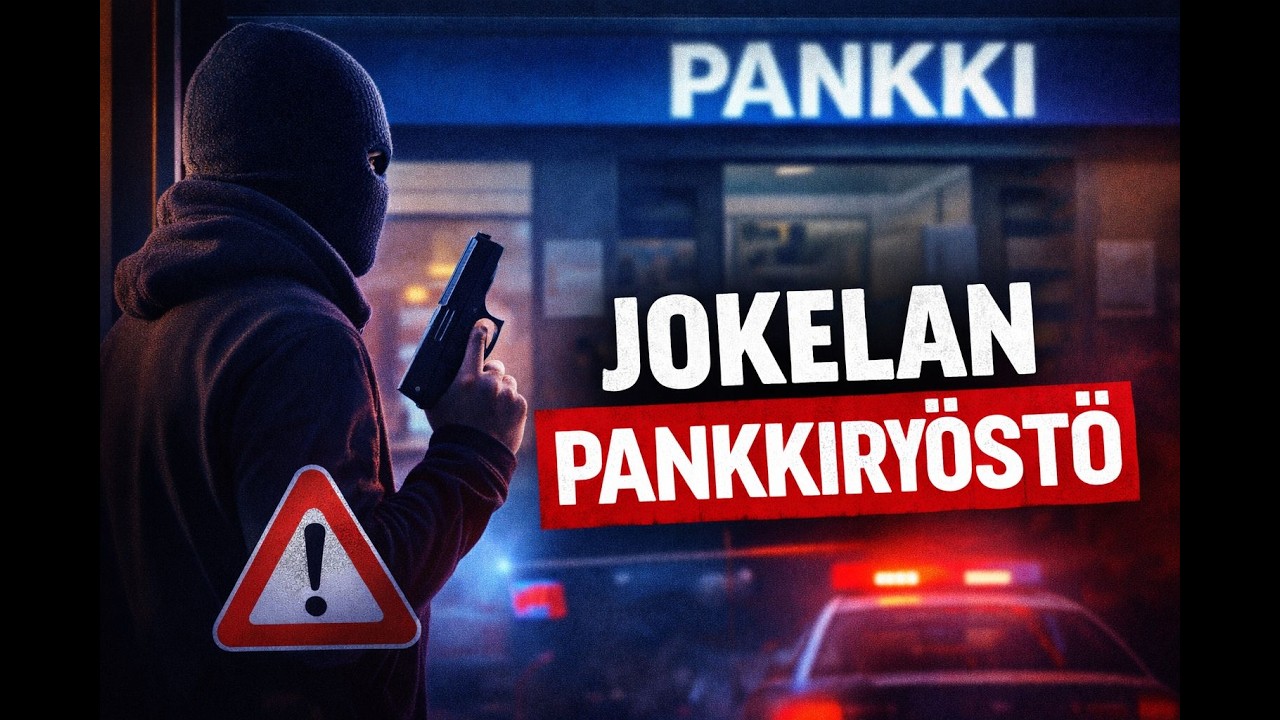 Suomen verisin poliisitehtävä: Jokelan pankkiryöstö 1994