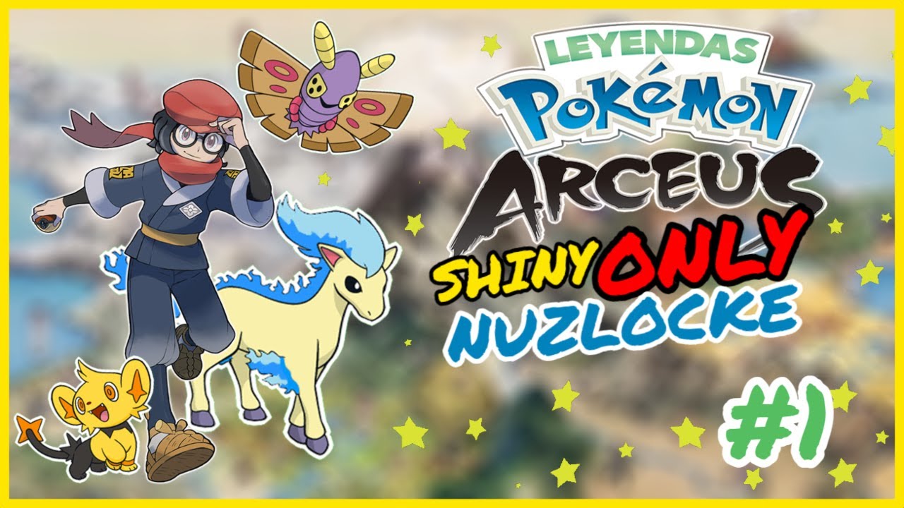 ✨[RETO HARDCORE] LEYENDAS POKÉMON ARCEUS USANDO SÓLO POKÉMON SHINY!? | parte 1 | Gran Autor.