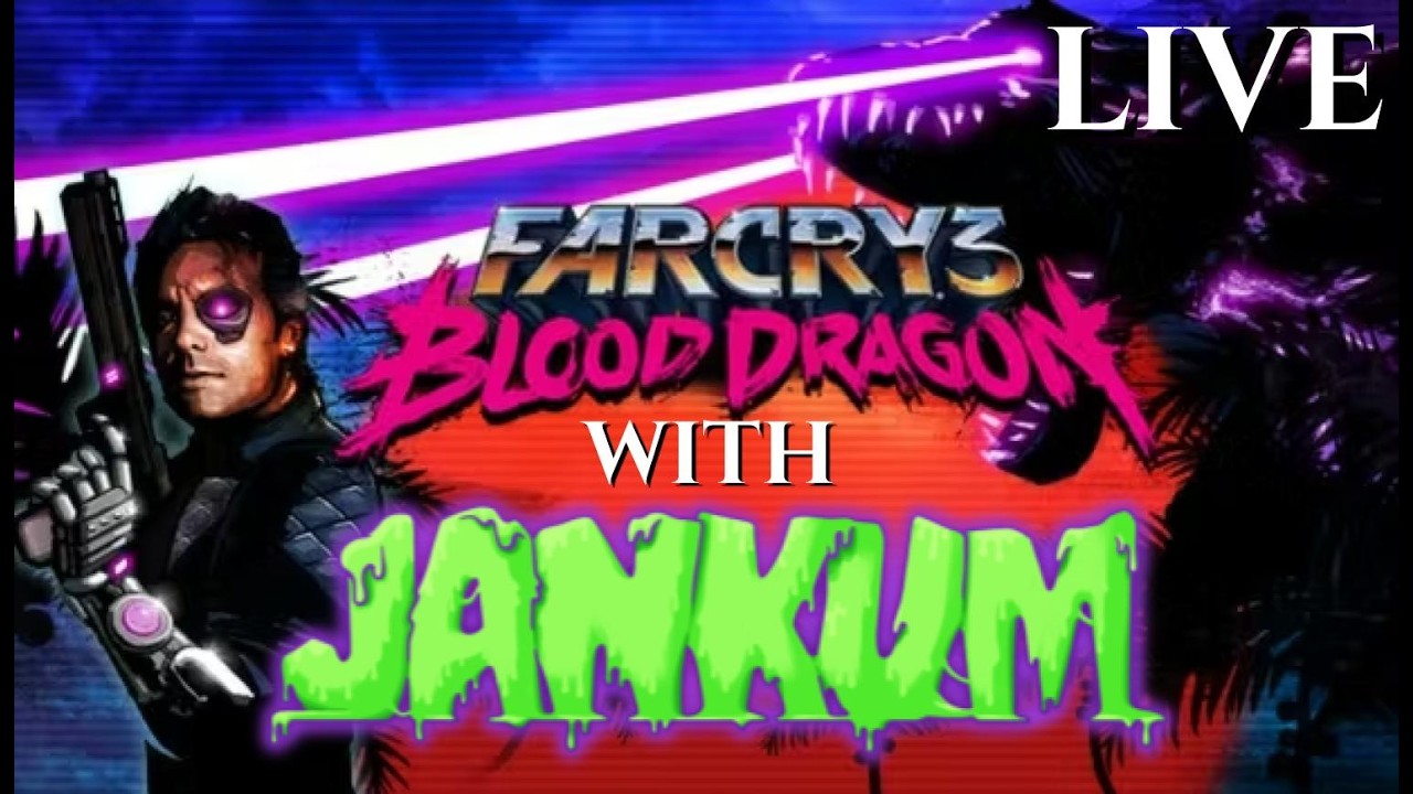 Playing FarCry 3 BLOOD DRAGON - LIVE