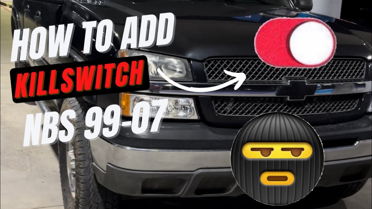 Как установить Killswitch менее чем за 20$ на NBS Sierra / Silverado 99-07 ￼