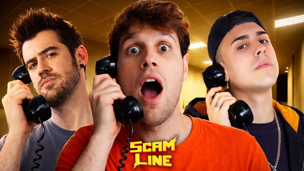 el JUEGO DE LAS BROMAS TELEFONICAS 😂 | Scam Line