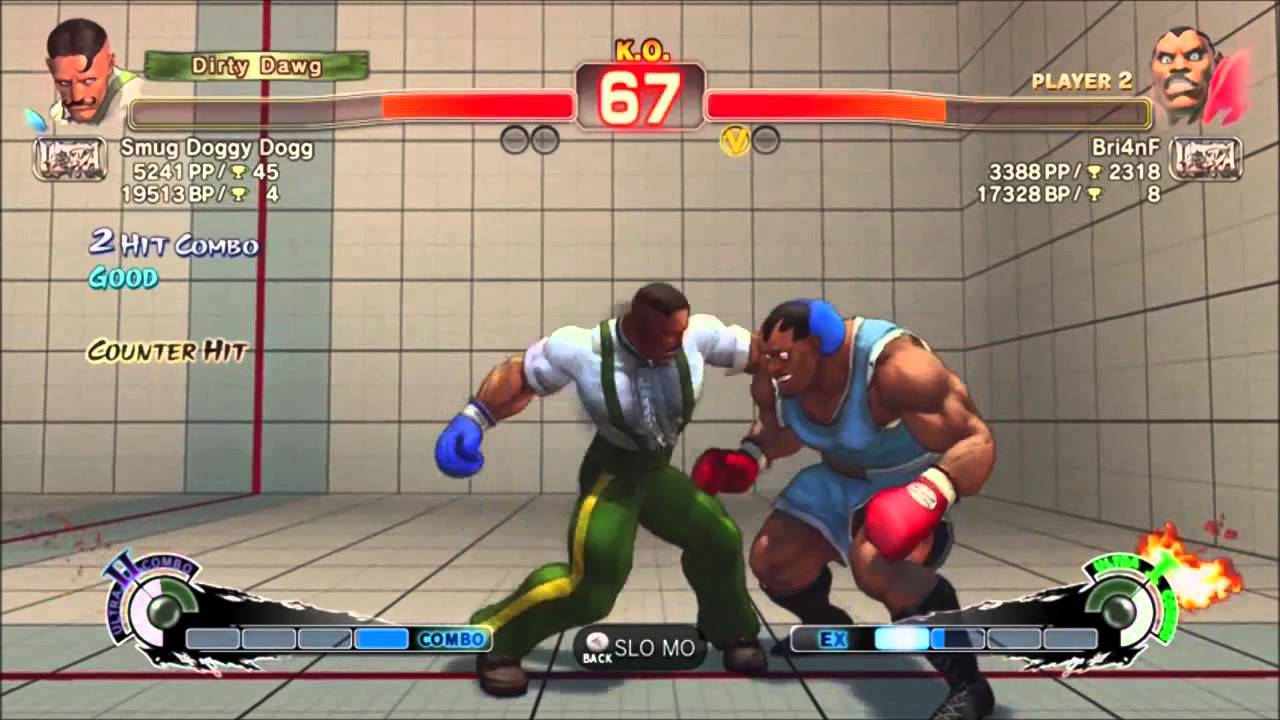 PIE Smug ( Dudley ) Vs. Brian_F ( Balrog ) USF4 Ranked Match