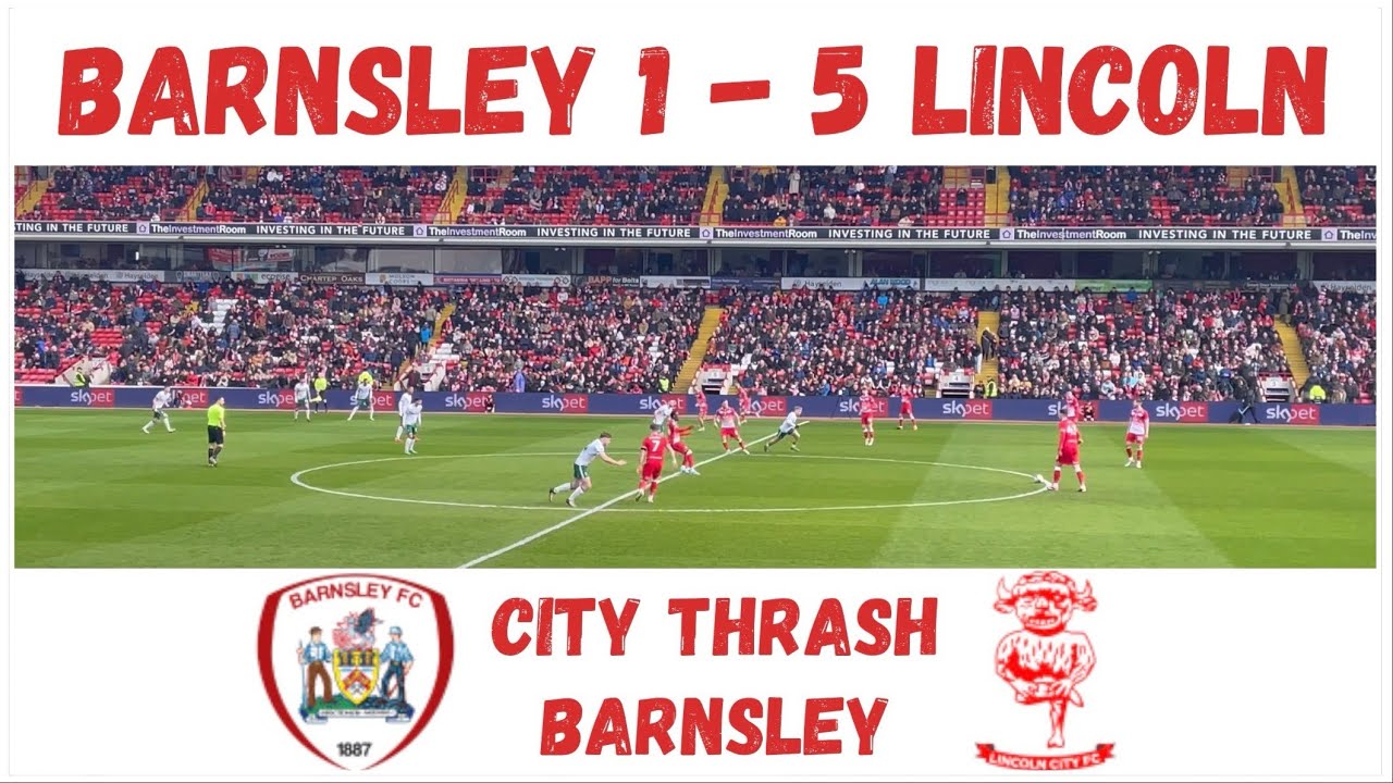 Barnsley Fc v Lincoln City Fc Football Highlights #barnsleyfc #lincolncityfc #football