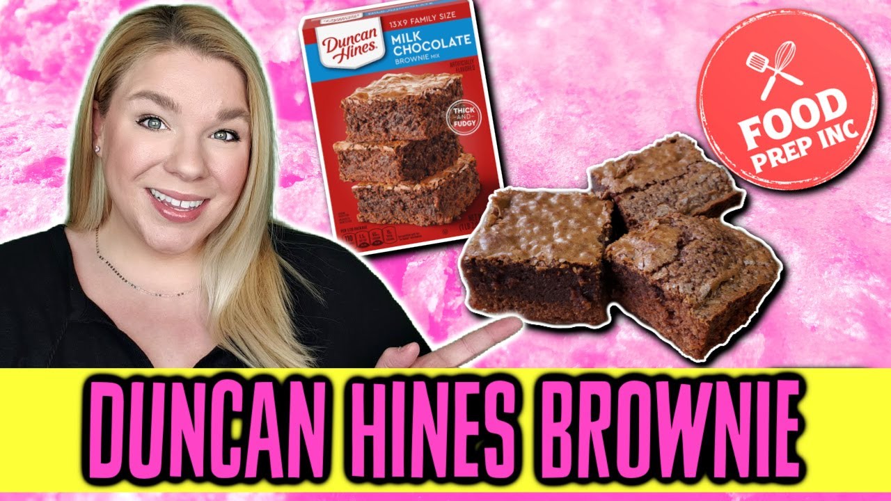 How To Make Duncan Hines Milk Chocolate Brownie Mix