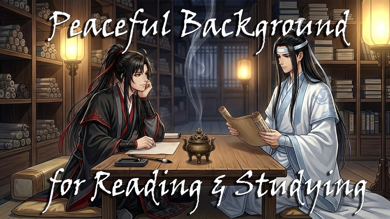 Ethereal Ancient Chinese Instrumental | Music for Reading (Guzheng, Erhu & Modern Rhythms)