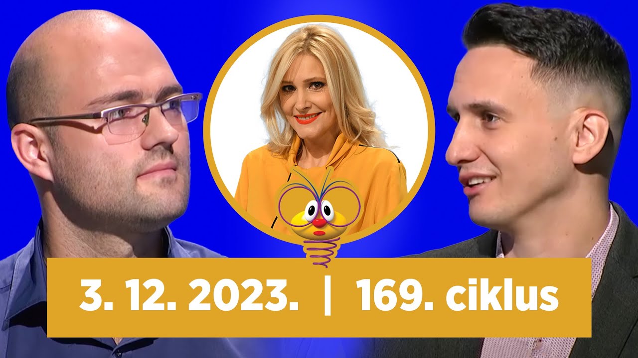 Slagalica 3.12.2023. | 169. ciklus