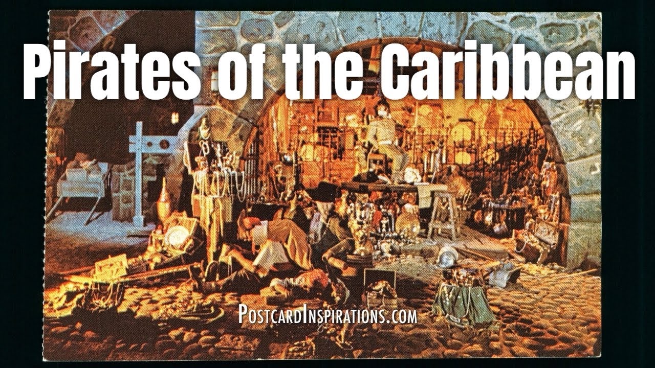PI-068: A Postcard from Walt Disney World’s Pirates of the Caribbean | Postcard Inspirations