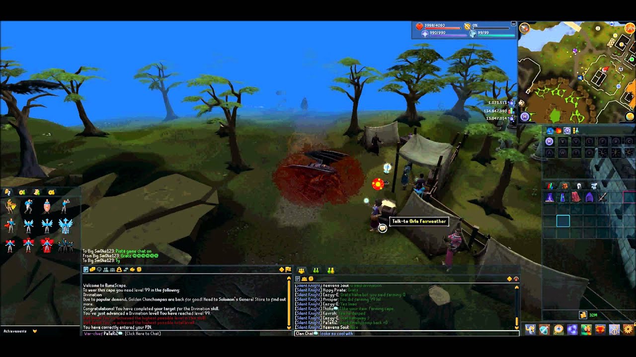 RuneScape - 99 Divination
