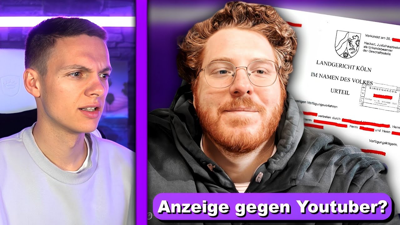 Unge droht YouTubern mit Anzeige?