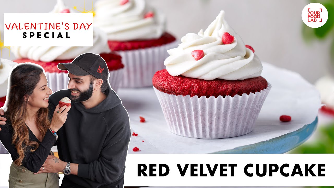 Eggless Red Velvet Cupcakes | Cream Cheese Frosting | Valentines Day Special with Payal Kapoor Keer