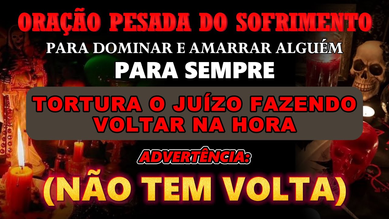 ORAÇÃO FORTE  E PESADA PARA PRENDER, AMARRAR E DOMINAR A PESSOA AMADA PARA SEMPRE. ETERNA E PODEROSA