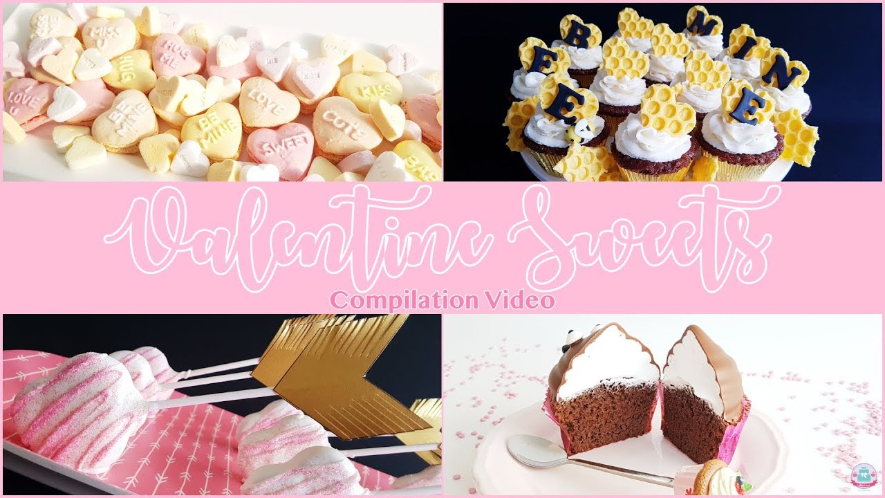 VALENTINE SWEETS | Compilation Video | Abbyliciousz The Cake Boutique