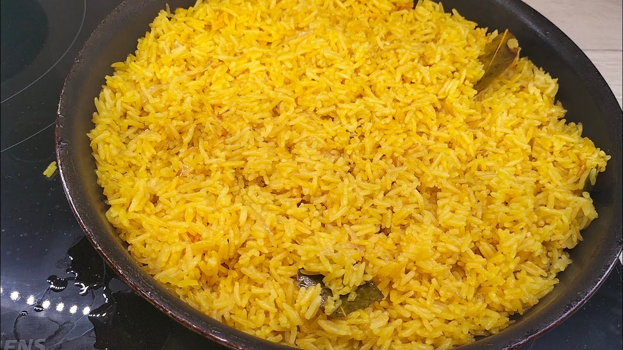 JINSI YA KUPIKA WALI WA BINZARI YA MANJANO