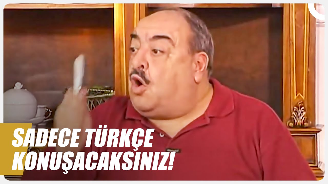 Davut Usta'dan Ev Halkına Yabancı Dil Yasağı | Bizimkiler