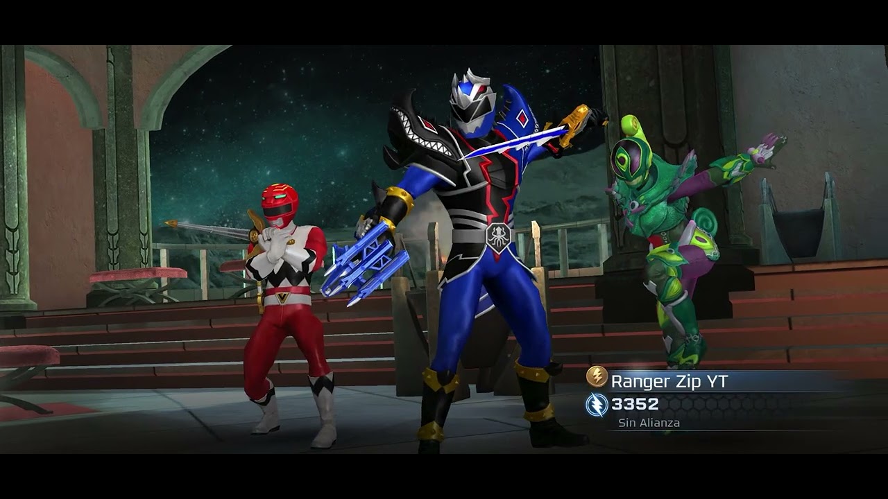 Llegando a la liga cristal power Rangers Legacy Wars 