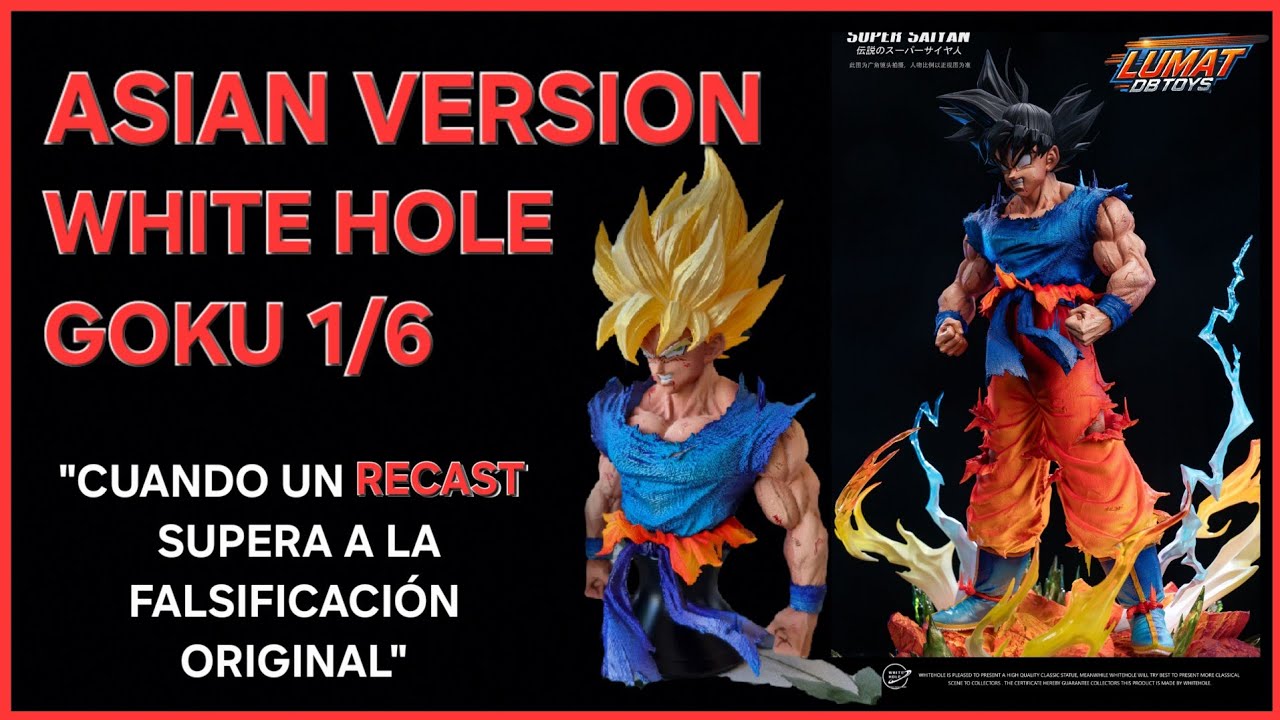 RESINA SON GOKU NAMEK RECAST WHITE HOLE 1/6 DRAGON BALL ¿EL RECAST HA SUPERADO LA 