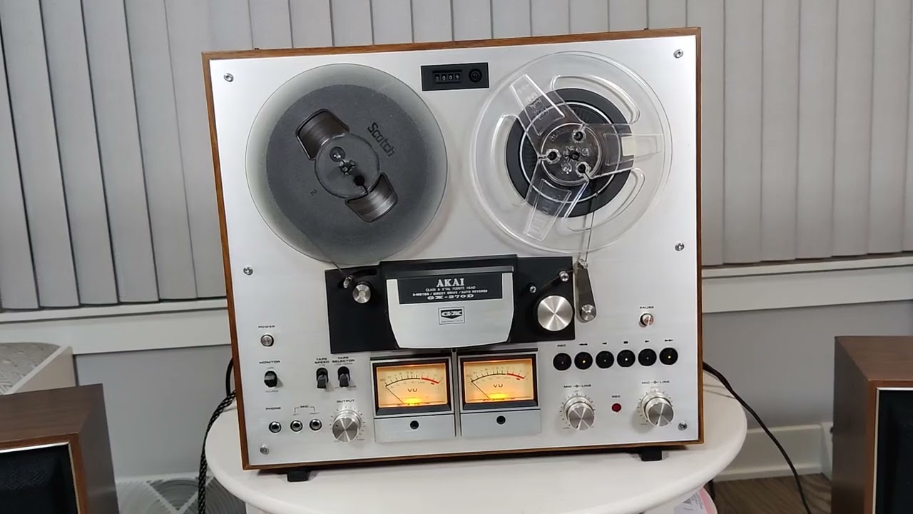 Akai GX-270D Reel-to-Reel — тест після покупки