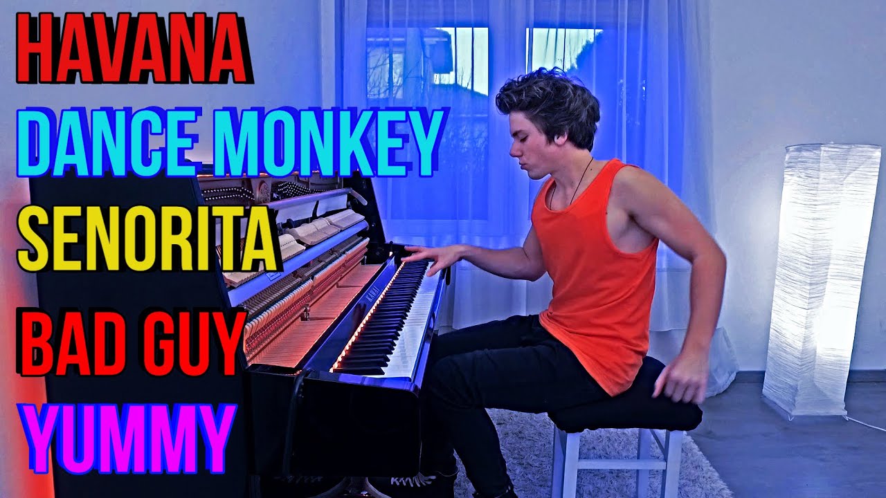 DANCE MONKEY - HAVANA - YUMMY - BAD GUY - SENORITA | Piano Mashup by Peter Buka
