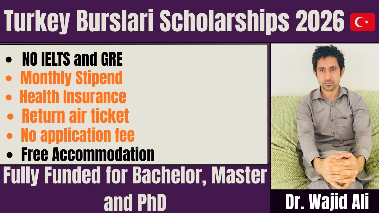 Turkey Burslari Scholarships 2026 | Fully Funded BS, MS & PhD | Eligibility, Complete Guide