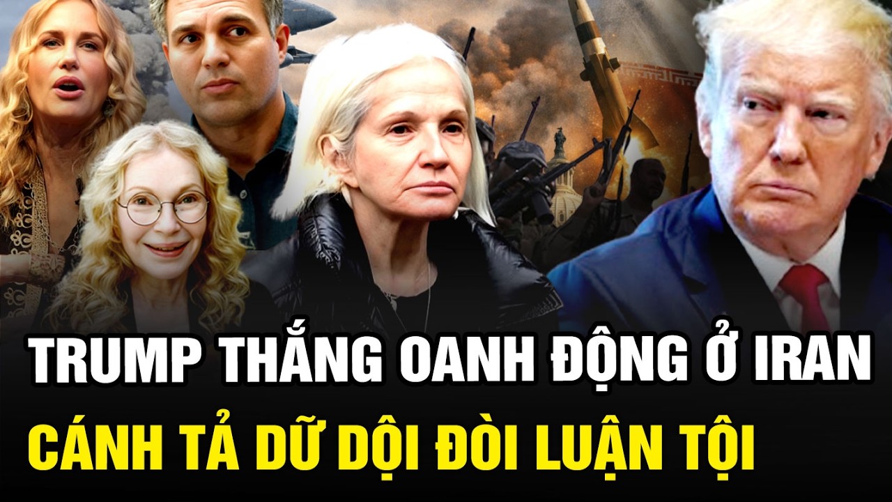 Cánh tả Hollywood đòi luận tội TT Trump sau màn không kích oanh động ở Iran | Tinh Hoa TV