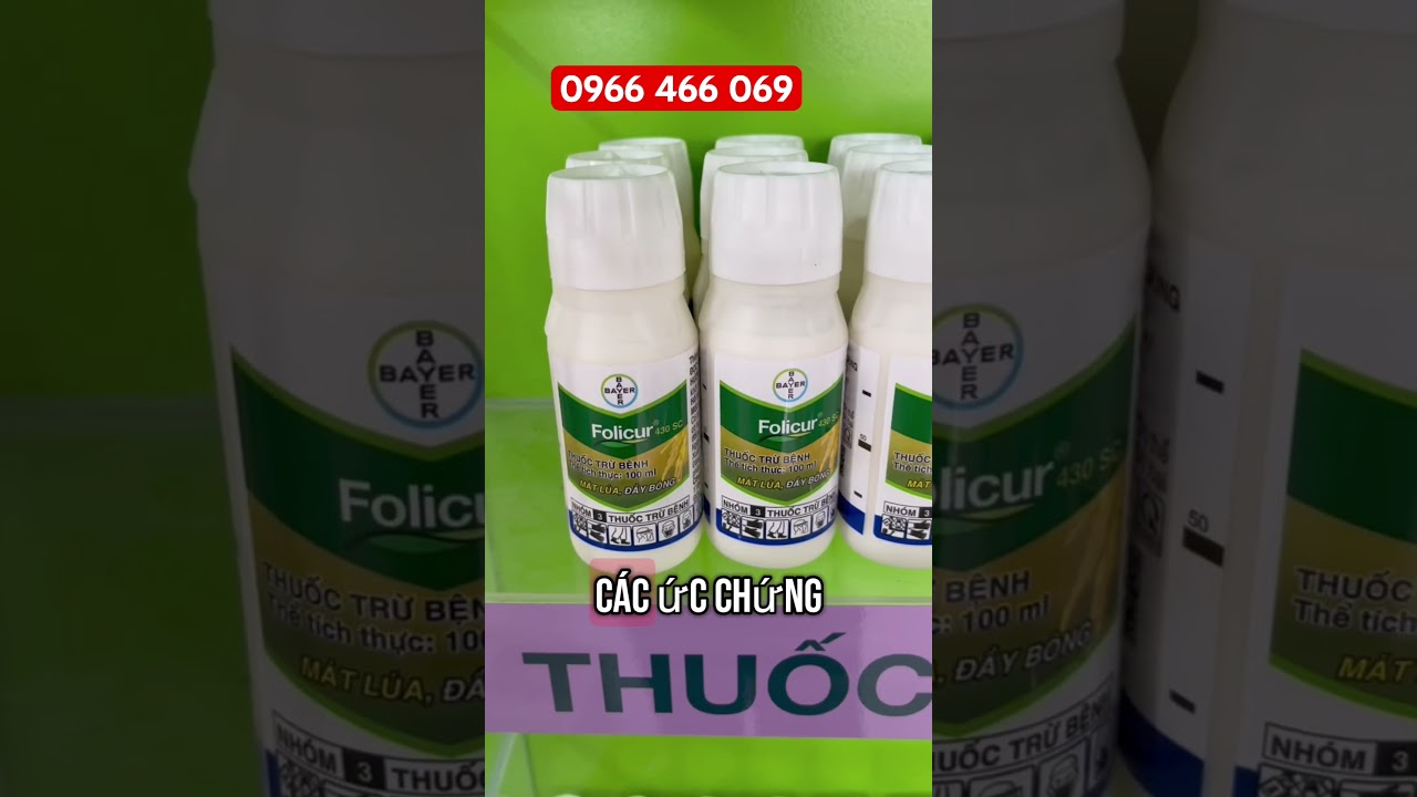 Sản phẩm folicur 430sc quản l&yacute; lem l&eacute;p hạt, kh&ocirc; vằn&hellip;. #vtnndinhkien #bvtv #folicur350sc #lemlephat