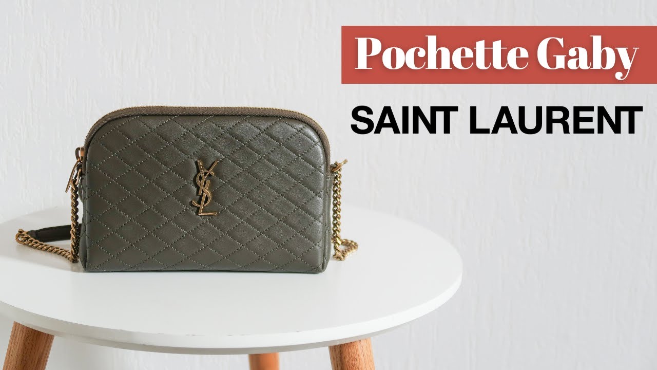 La pochette Gaby SAINT LAURENT PARIS • Présentation & avis