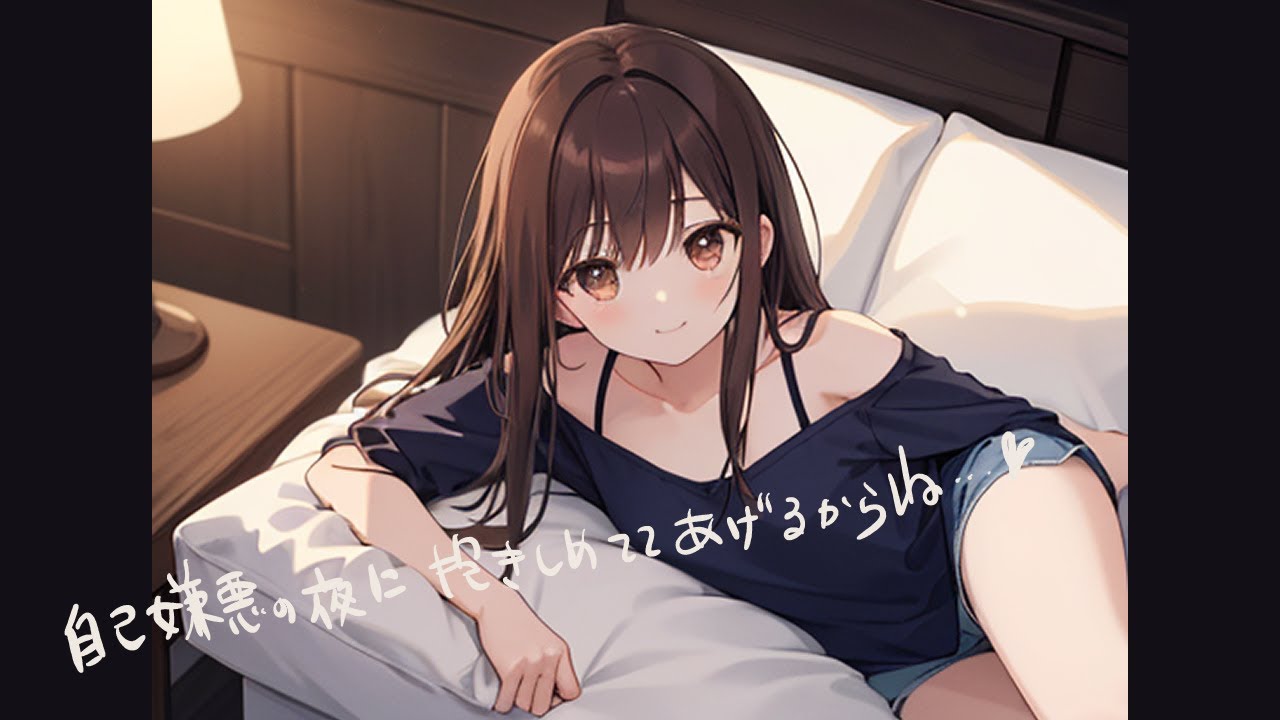 【同棲彼女・やさしくととのえる百合セラピー】自己嫌悪の夜に。いっぱい抱きしめてそばにいてあげる彼女【シチュエーションボイス/ロールプレイ/女性向け・男性向け】