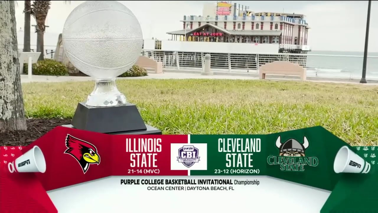 NCAAM 2025.03.26 Men's CBI Championship - Illinois State vs Cleveland State
