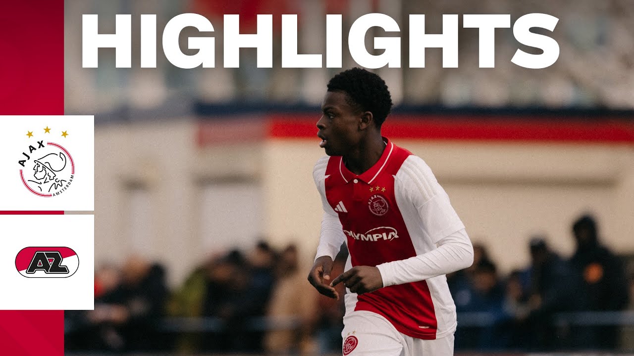 Next round secured ✅ | Highlights Ajax O15 - AZ O15 | Beker