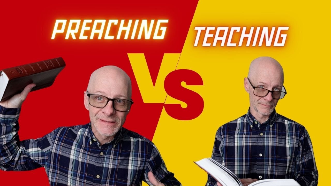 Preaching vs Teaching What's The Difference?